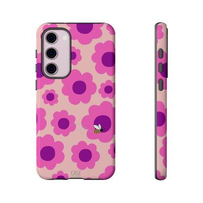 Pink Petunia HD Galaxy Case