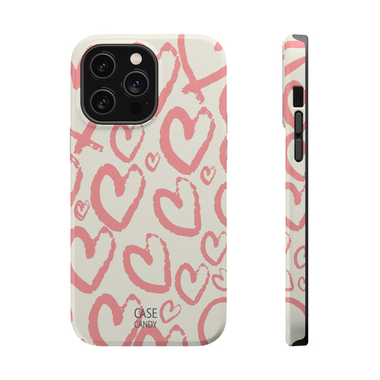 Scrappy Hearts HD Case (MagSafe)