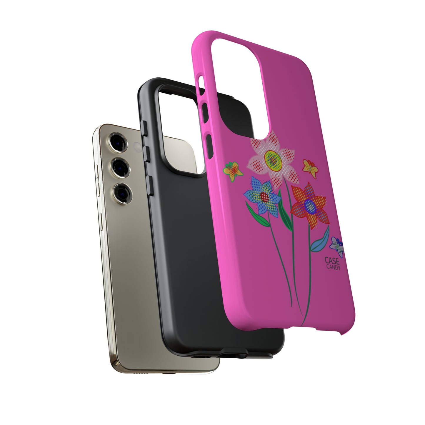 Digital Bloom HD Galaxy Case