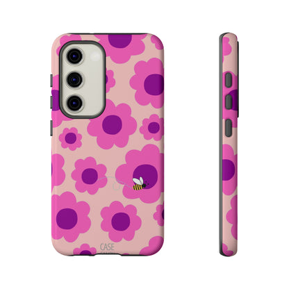 Pink Petunia HD Galaxy Case