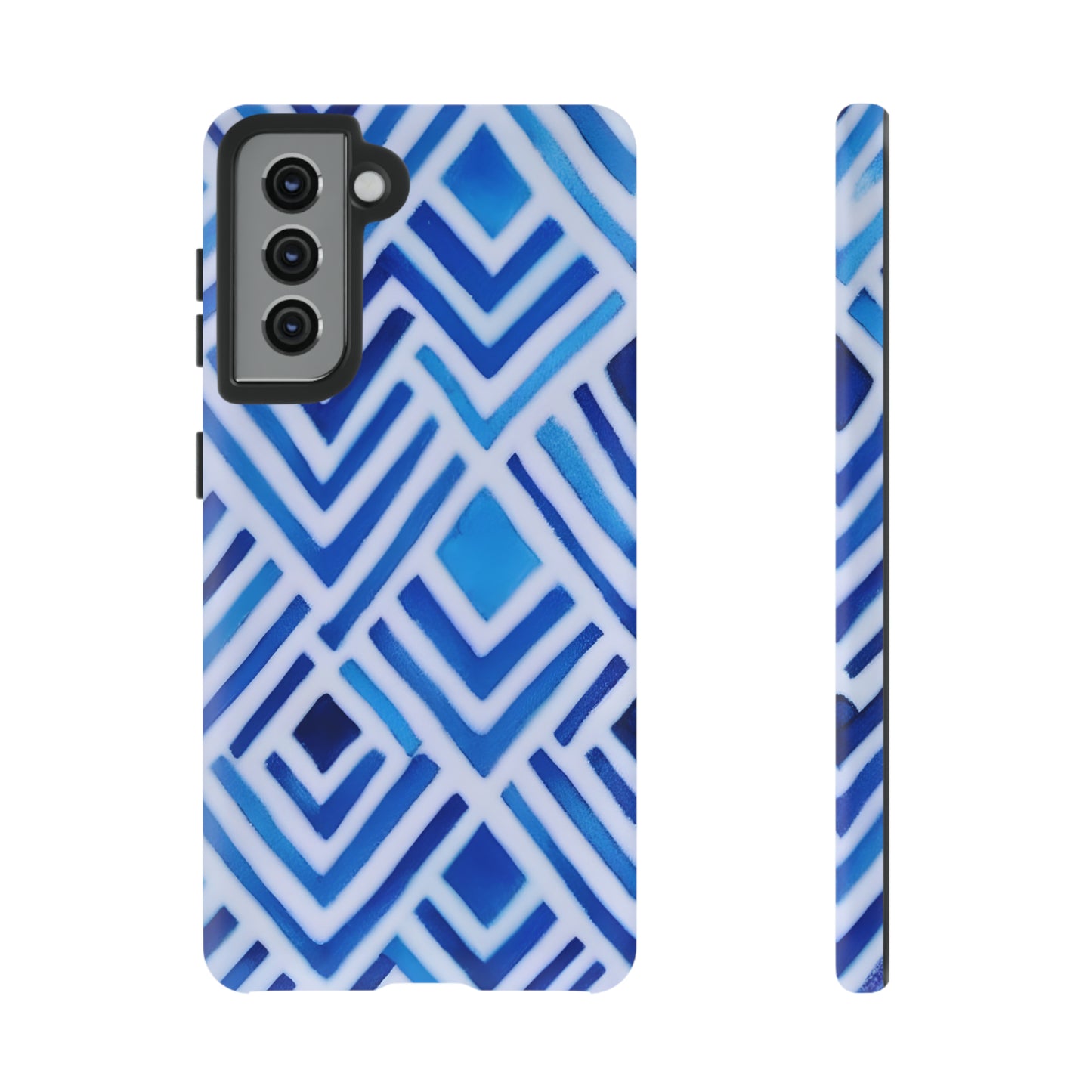 Pure Blue HD Galaxy Case