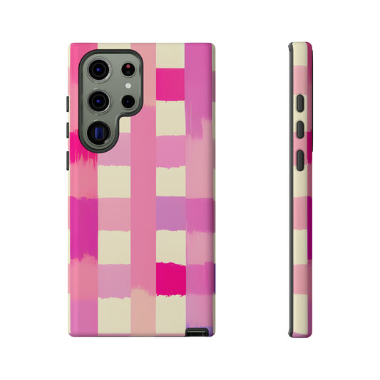 Pink Strokes HD Galaxy Case