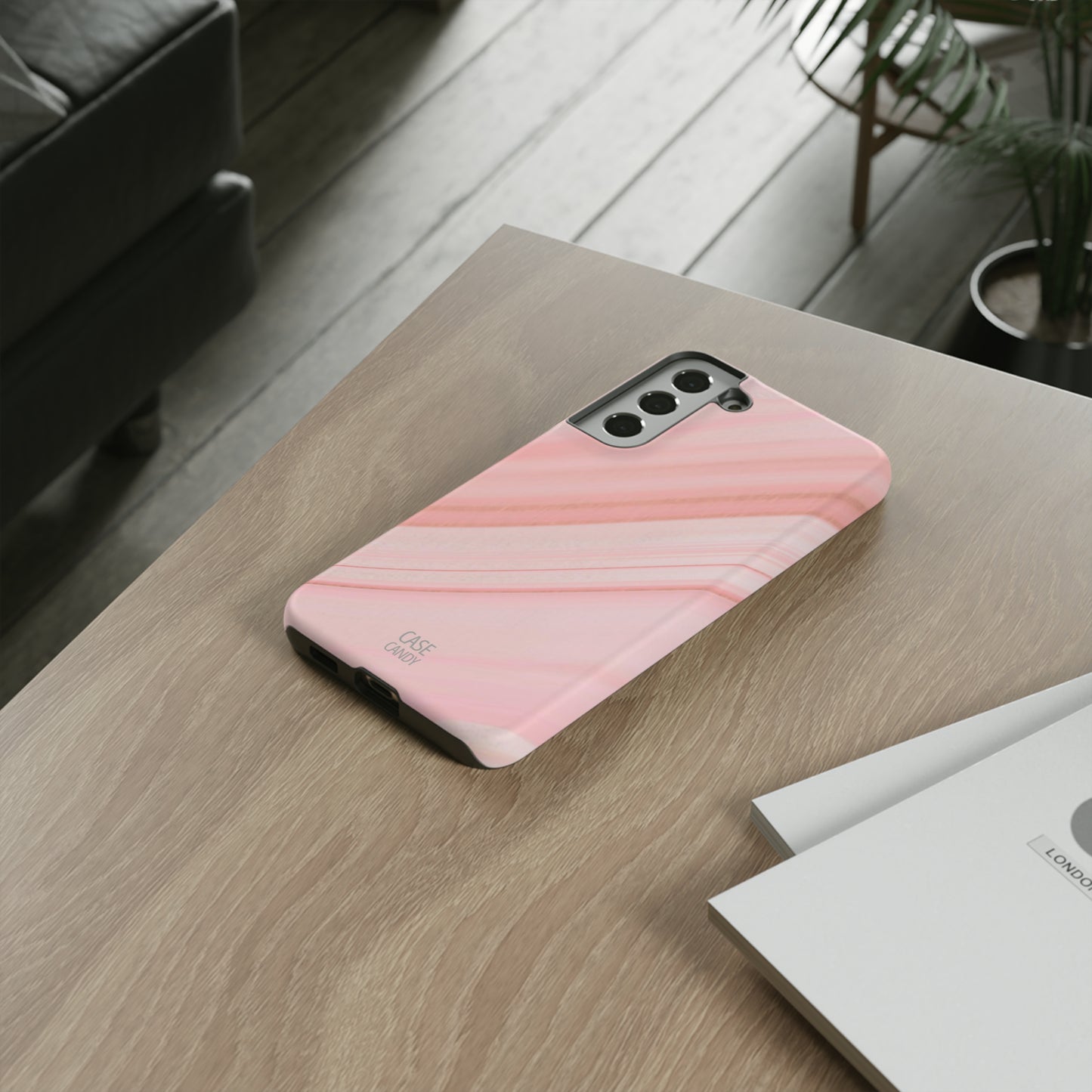 Pink Strata HD Galaxy Case