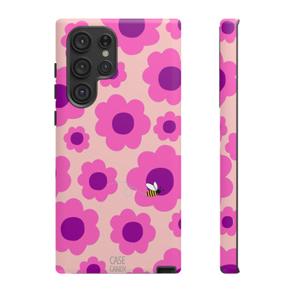 Pink Petunia HD Galaxy Case