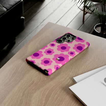 Pink Petunia HD Galaxy Case