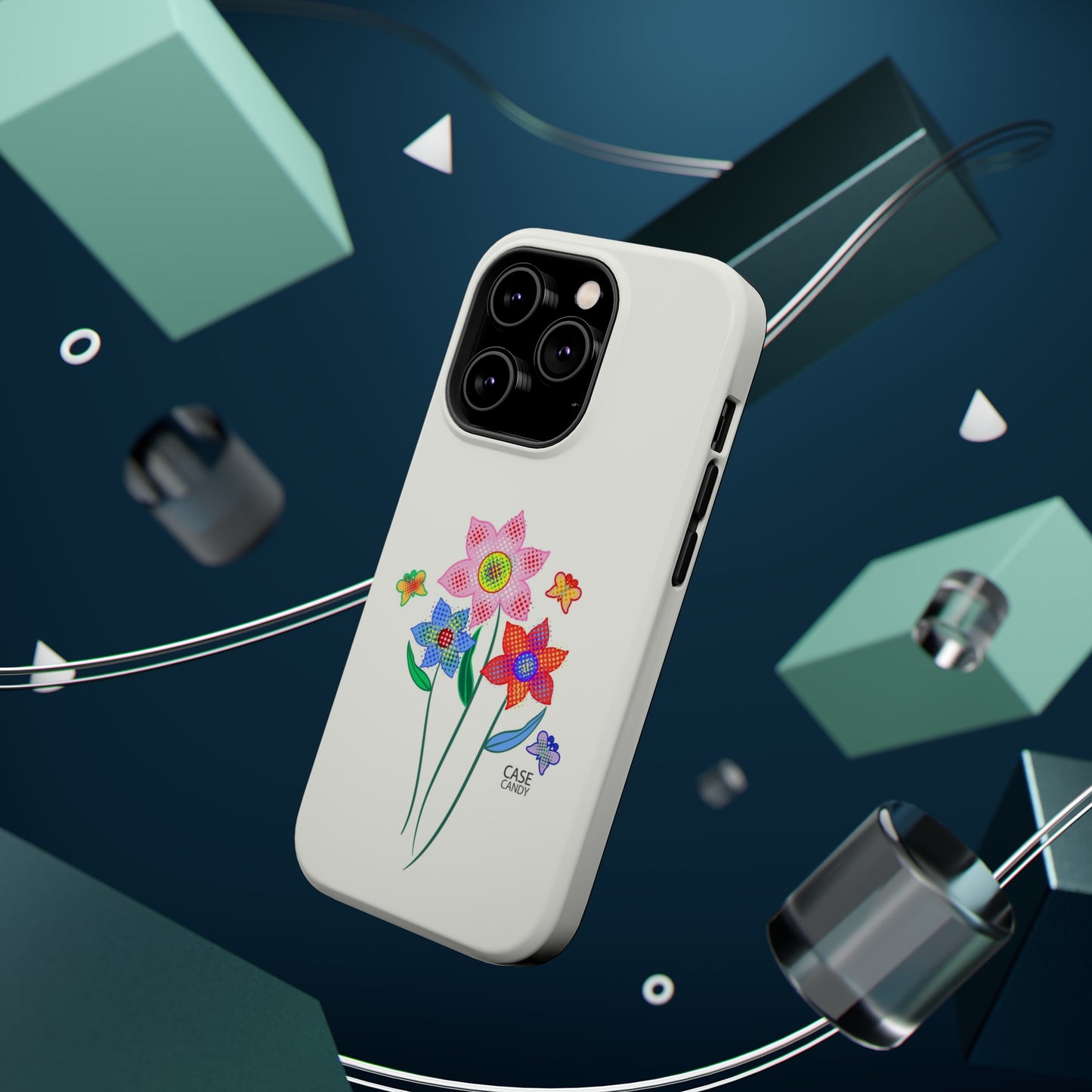 Digital Flowers Raw Milk HD Case (MagSafe)