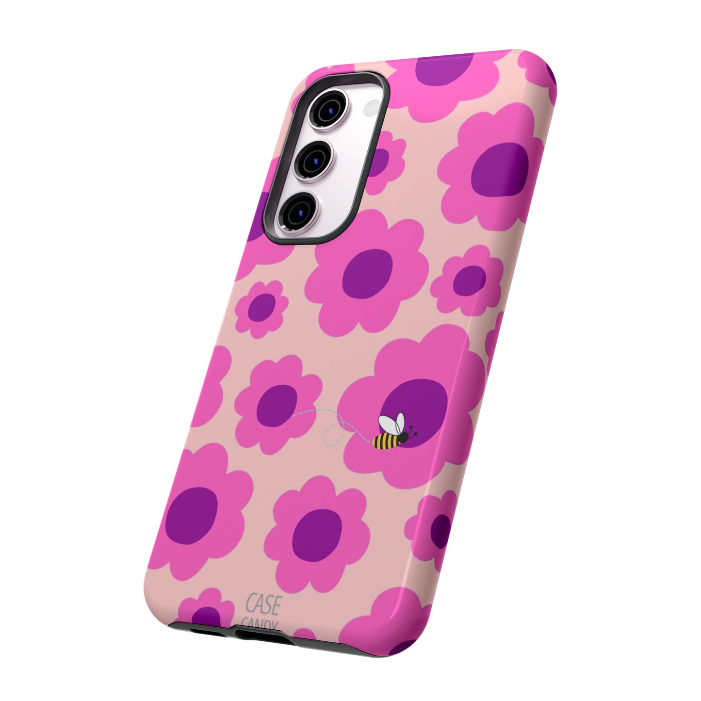 Pink Petunia HD Galaxy Case