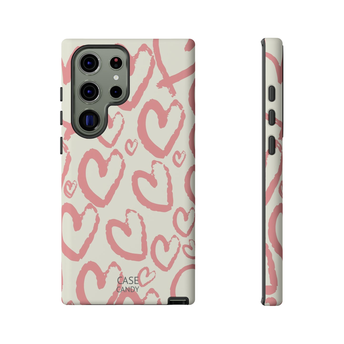 Scrappy Hearts HD Galaxy Case