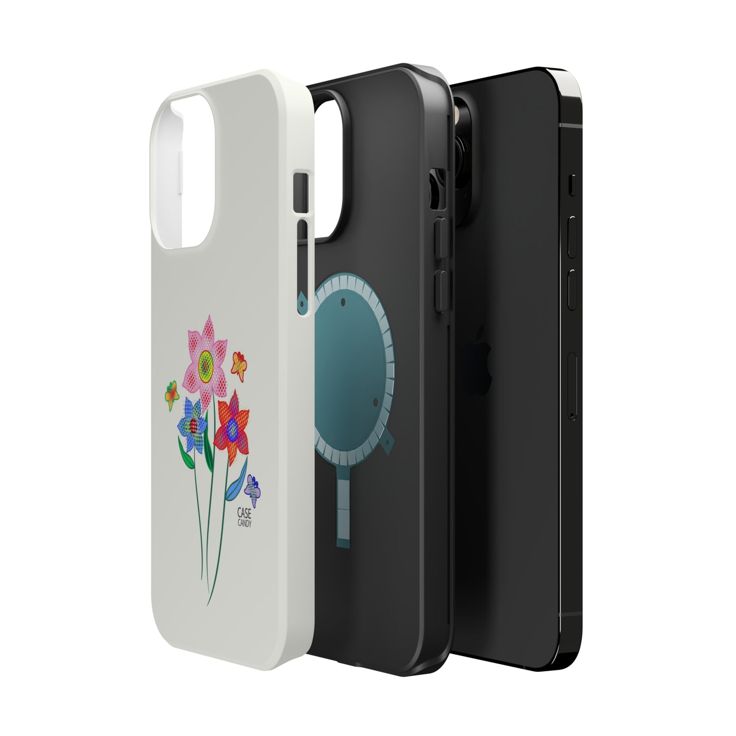 Digital Flowers Raw Milk HD Case (MagSafe)