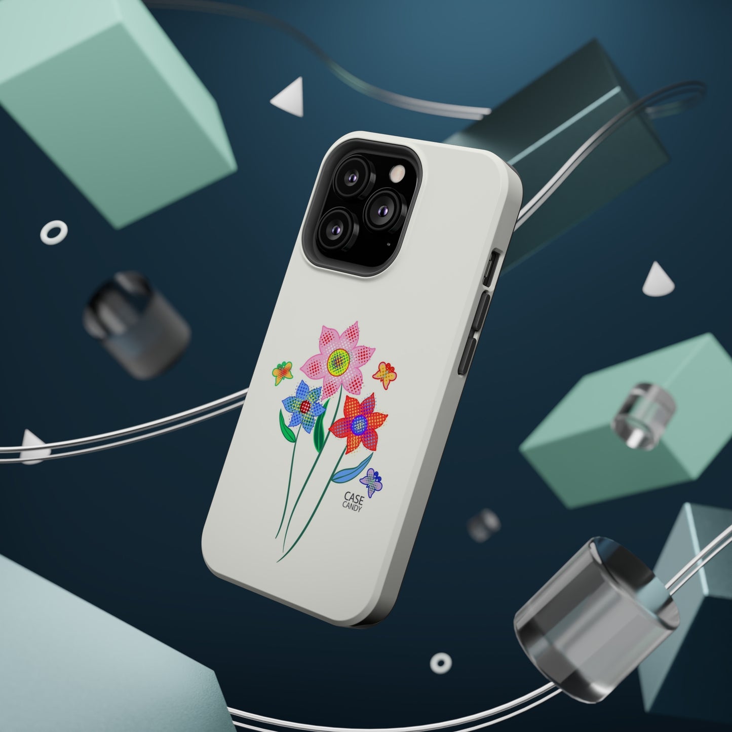 Digital Flowers Raw Milk HD Case (MagSafe)