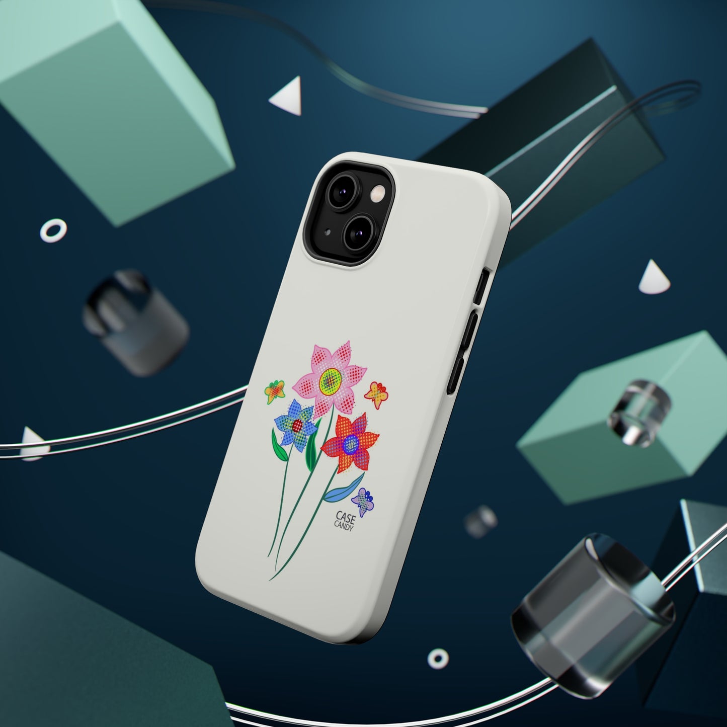 Digital Flowers Raw Milk HD Case (MagSafe)