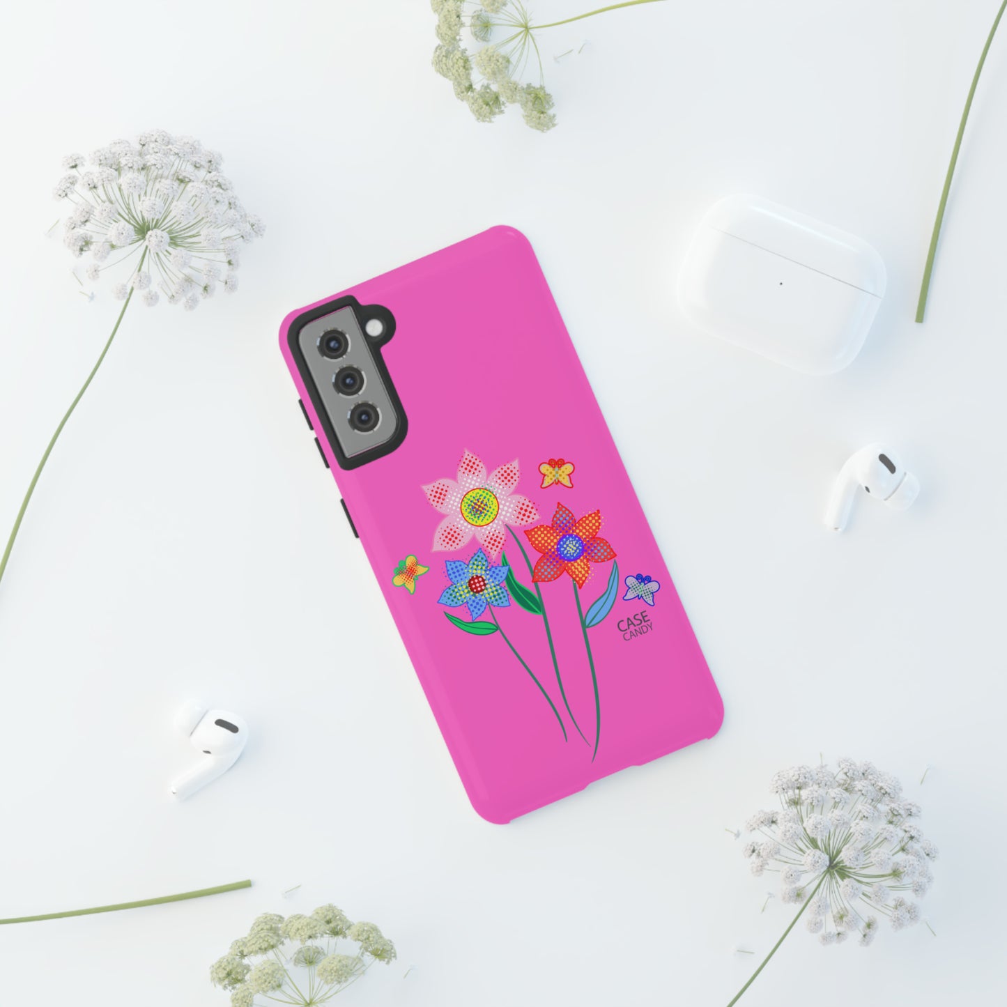 Digital Bloom HD Galaxy Case