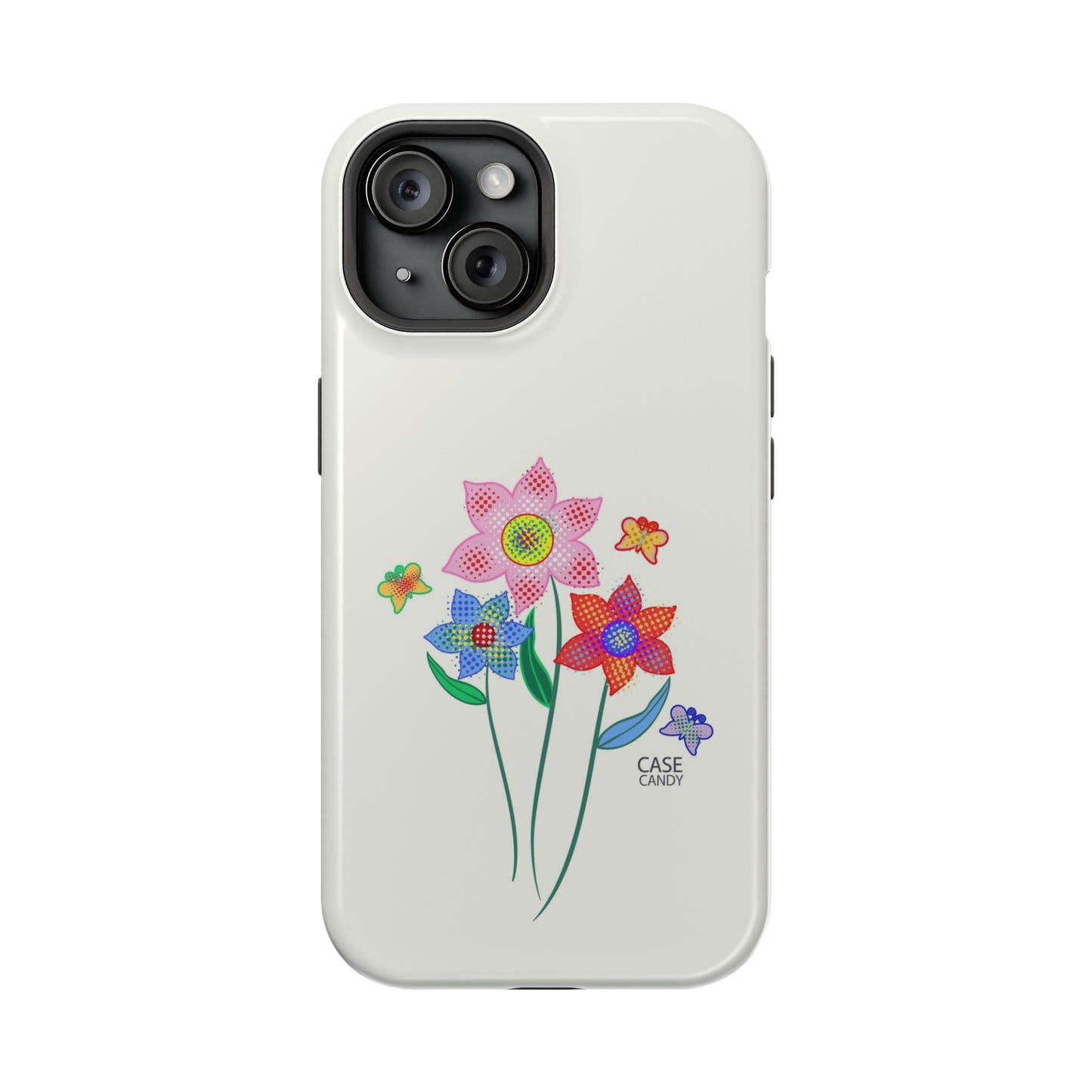 Digital Flowers Raw Milk HD Case (MagSafe)