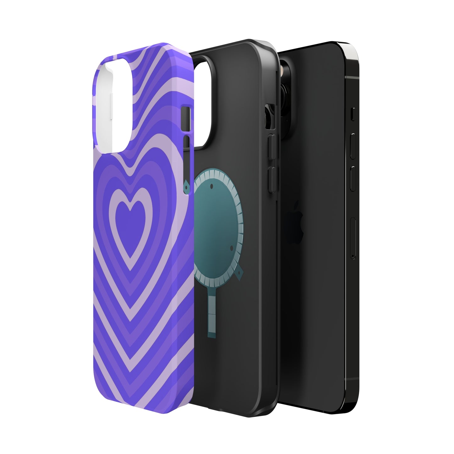 Violet Hearts HD Case (MagSafe)