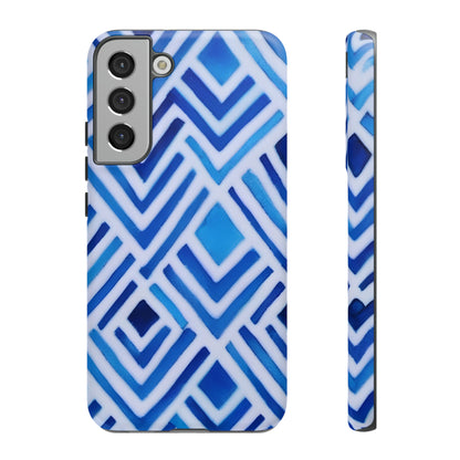 Pure Blue HD Galaxy Case