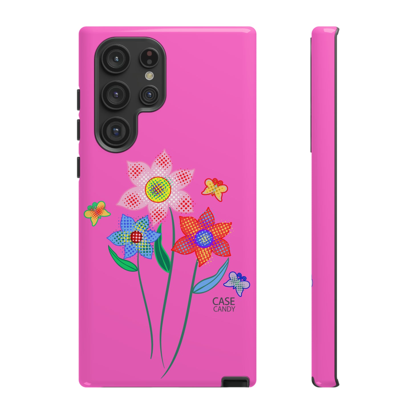 Digital Bloom HD Galaxy Case