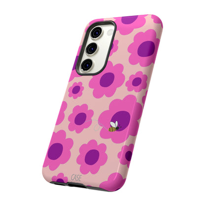 Pink Petunia HD Galaxy Case