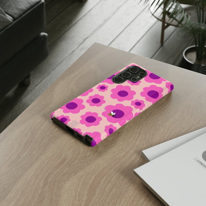 Pink Petunia HD Galaxy Case