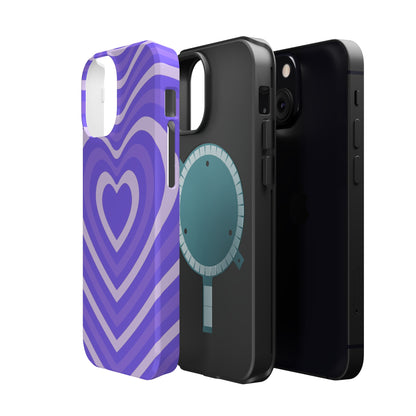 Violet Hearts HD Case (MagSafe)