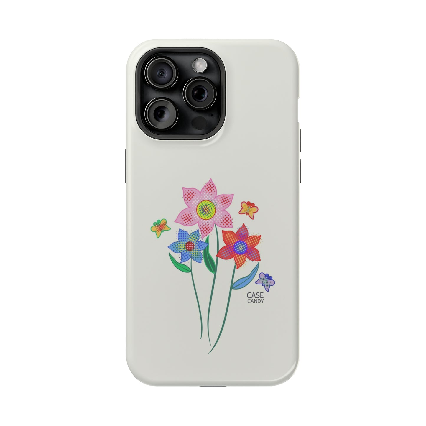 Digital Flowers Raw Milk HD Case (MagSafe)