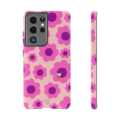 Pink Petunia HD Galaxy Case