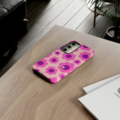 Pink Petunia HD Galaxy Case