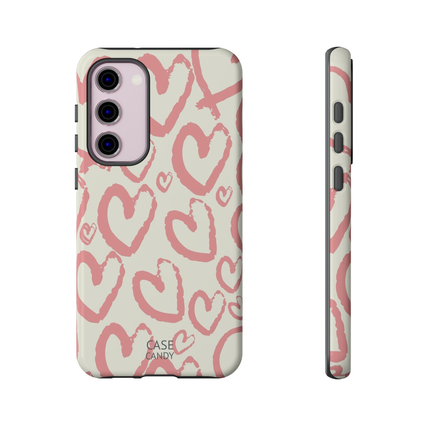 Scrappy Hearts HD Galaxy Case