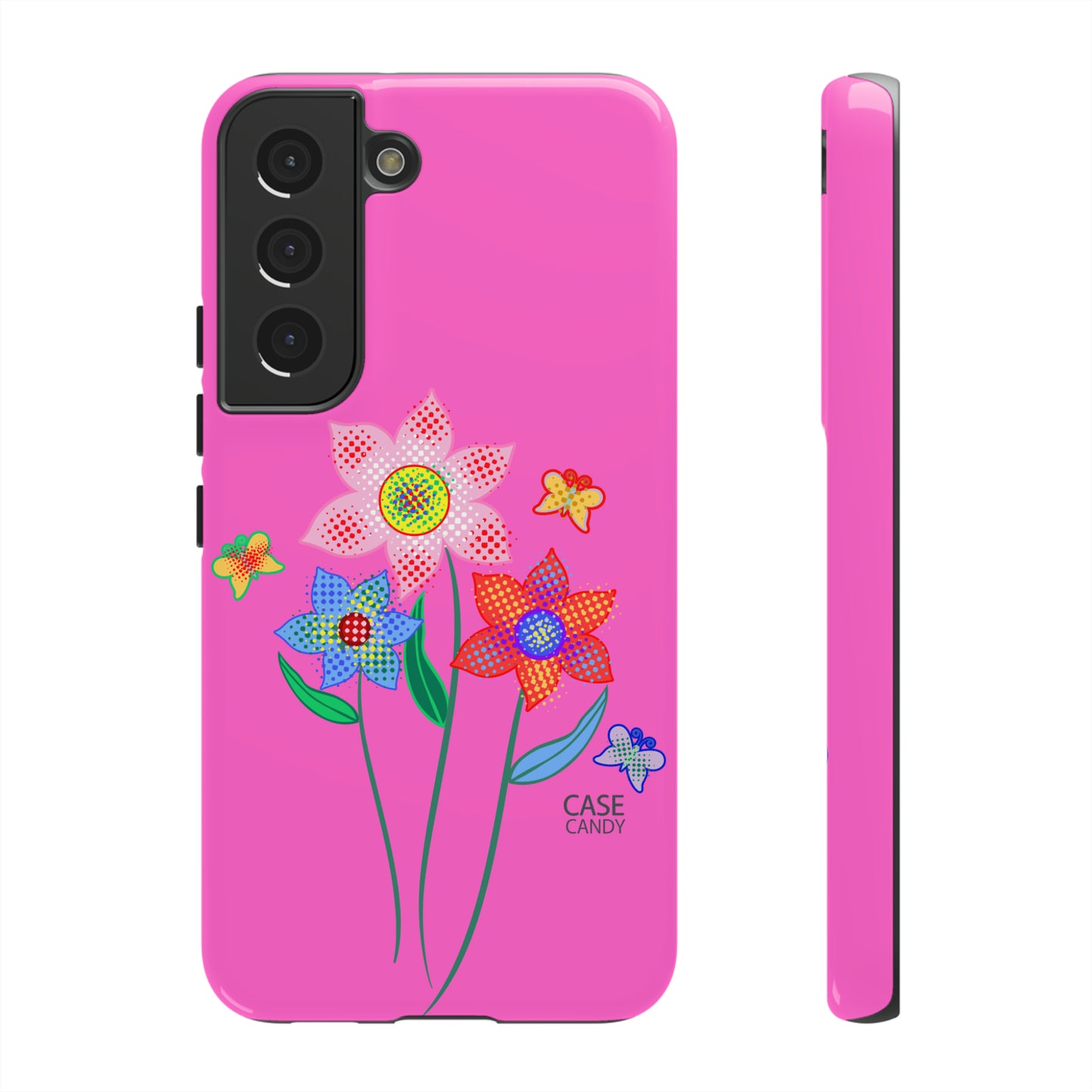 Digital Bloom HD Galaxy Case