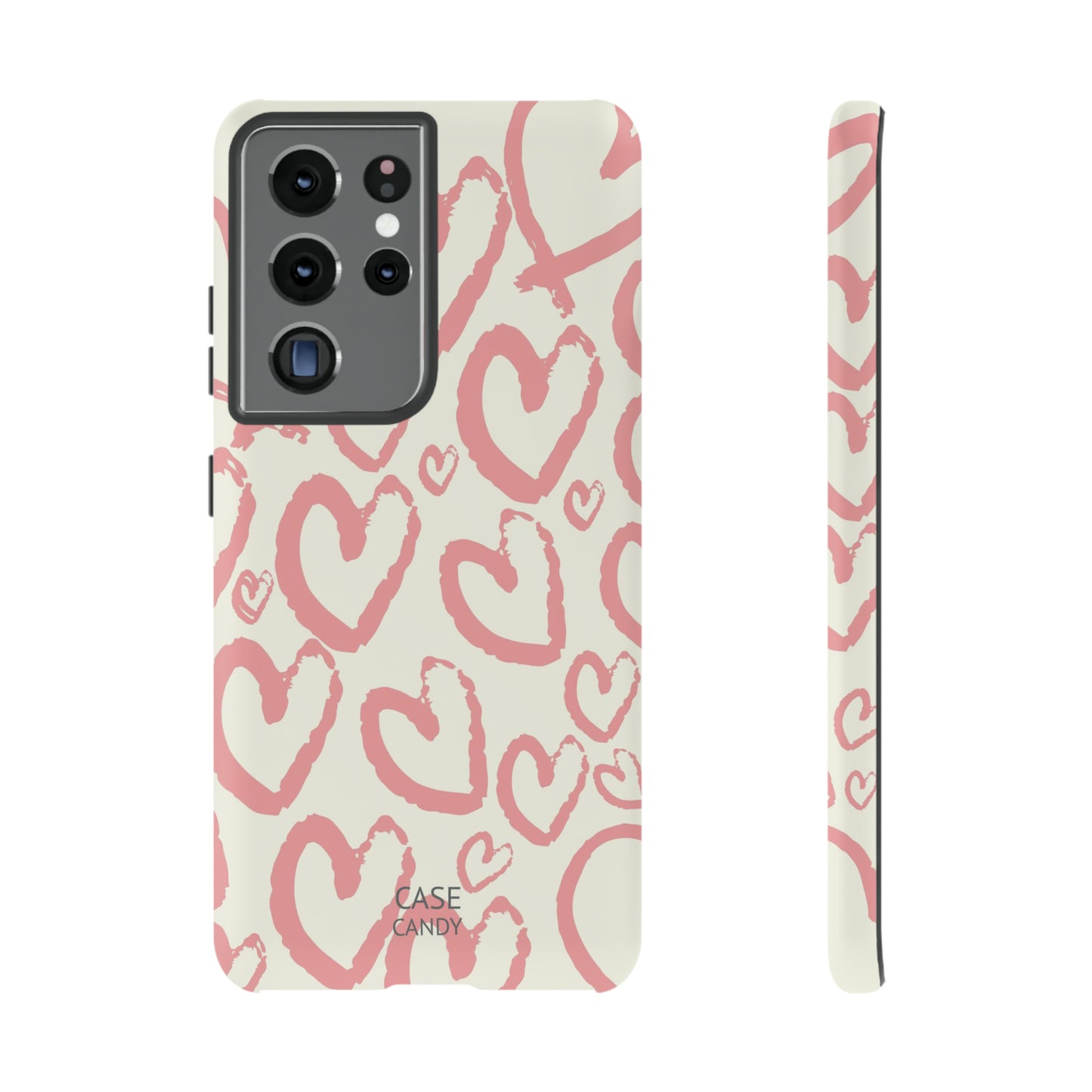 Scrappy Hearts HD Galaxy Case