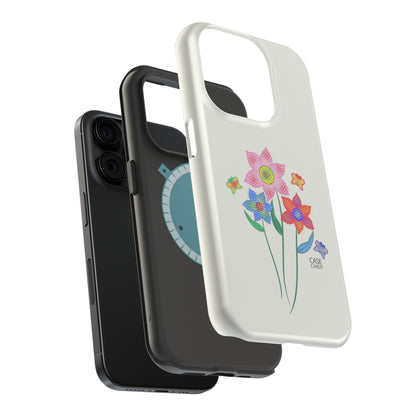 Digital Flowers Raw Milk HD Case (MagSafe)