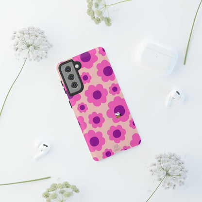 Pink Petunia HD Galaxy Case