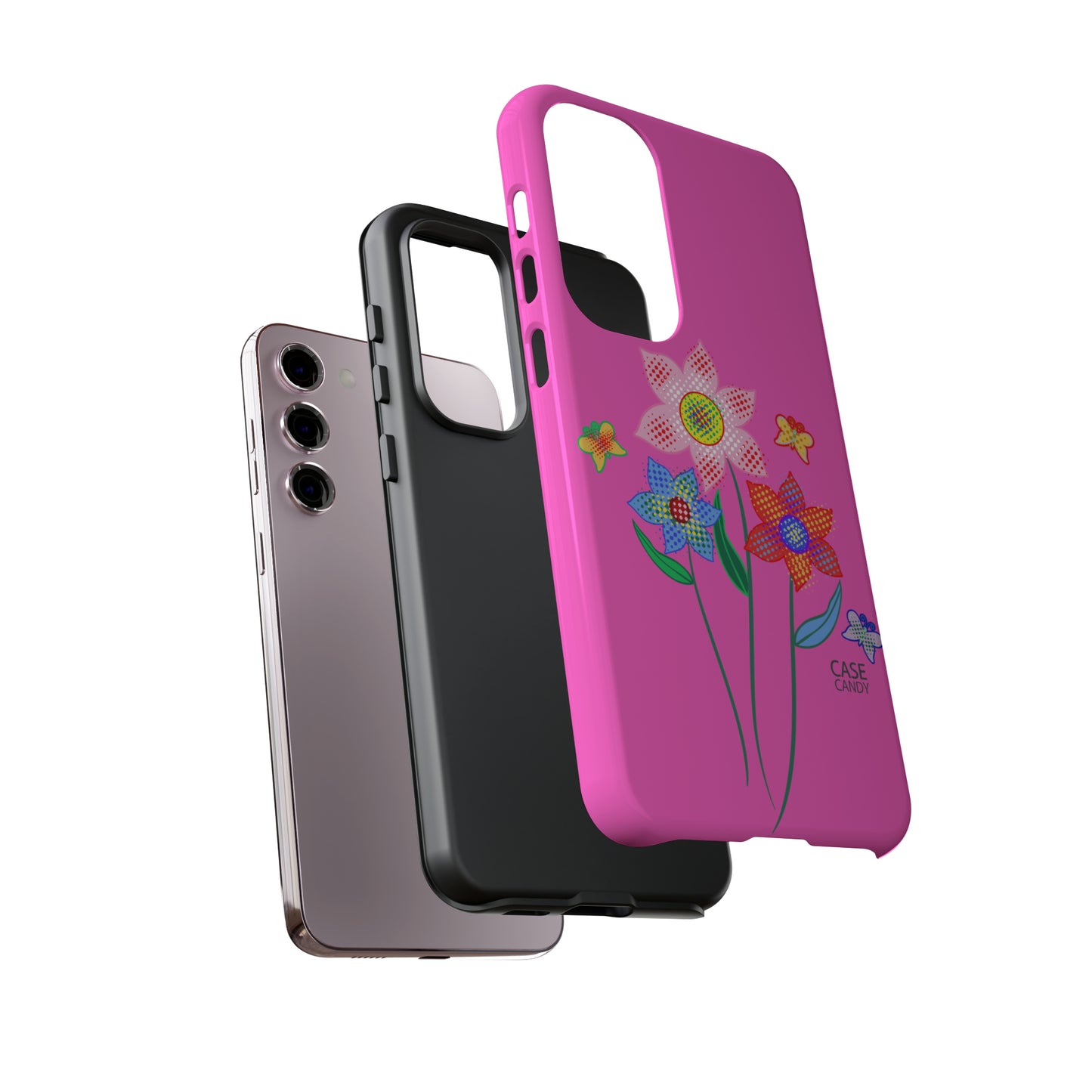 Digital Bloom HD Galaxy Case