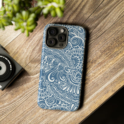 Sky Blue Lace HD15 Case (Mag Safe)