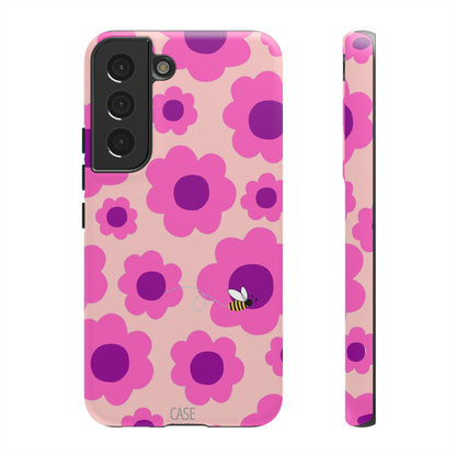 Pink Petunia HD Galaxy Case