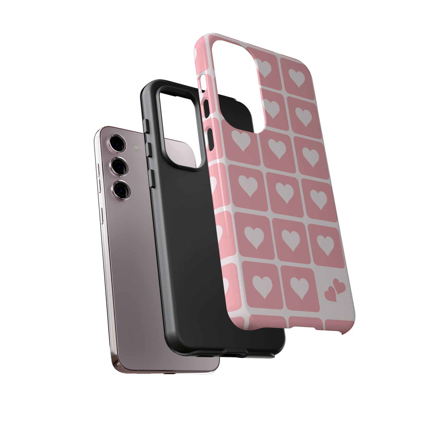 Pink Patterns HD Galaxy Case