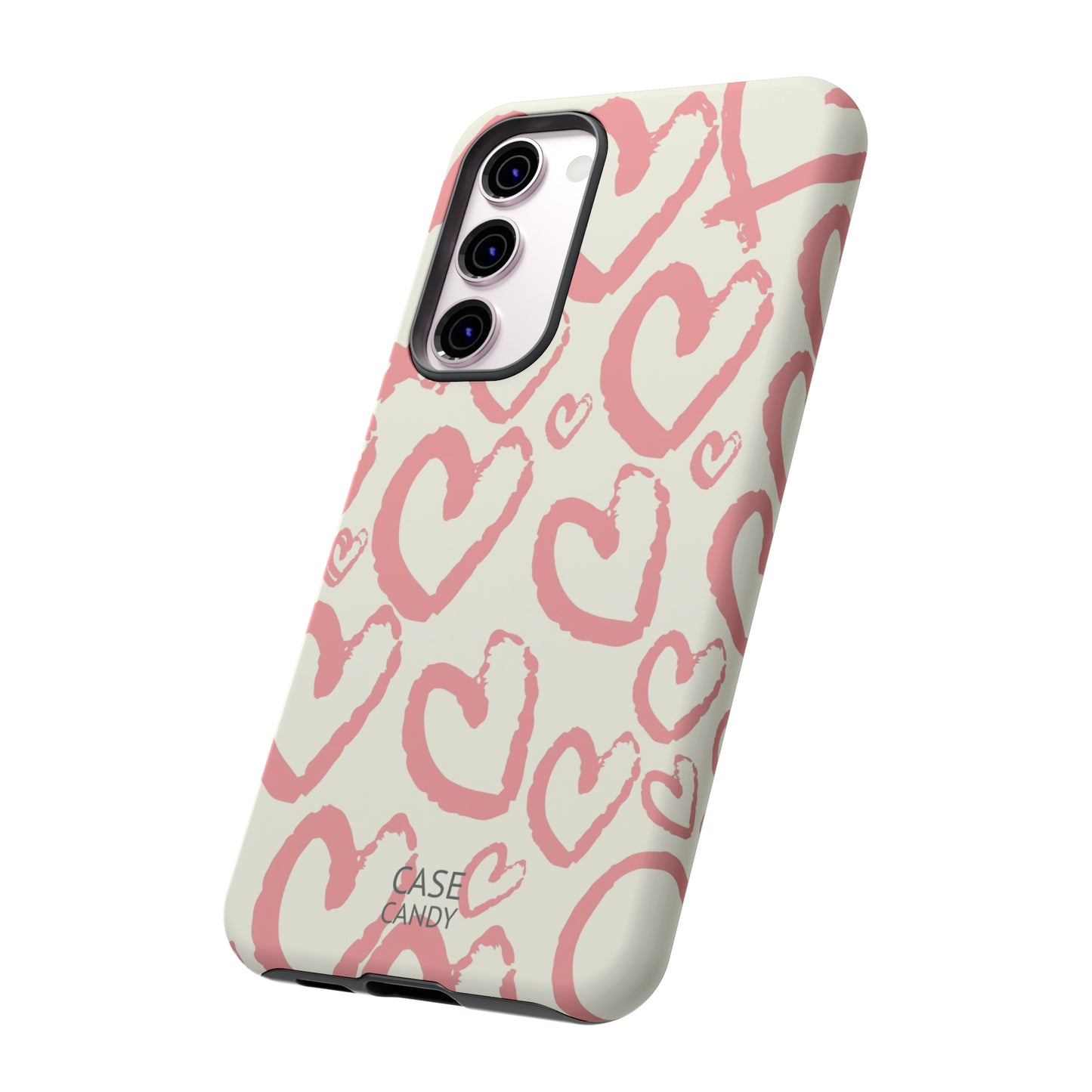 Scrappy Hearts HD Galaxy Case