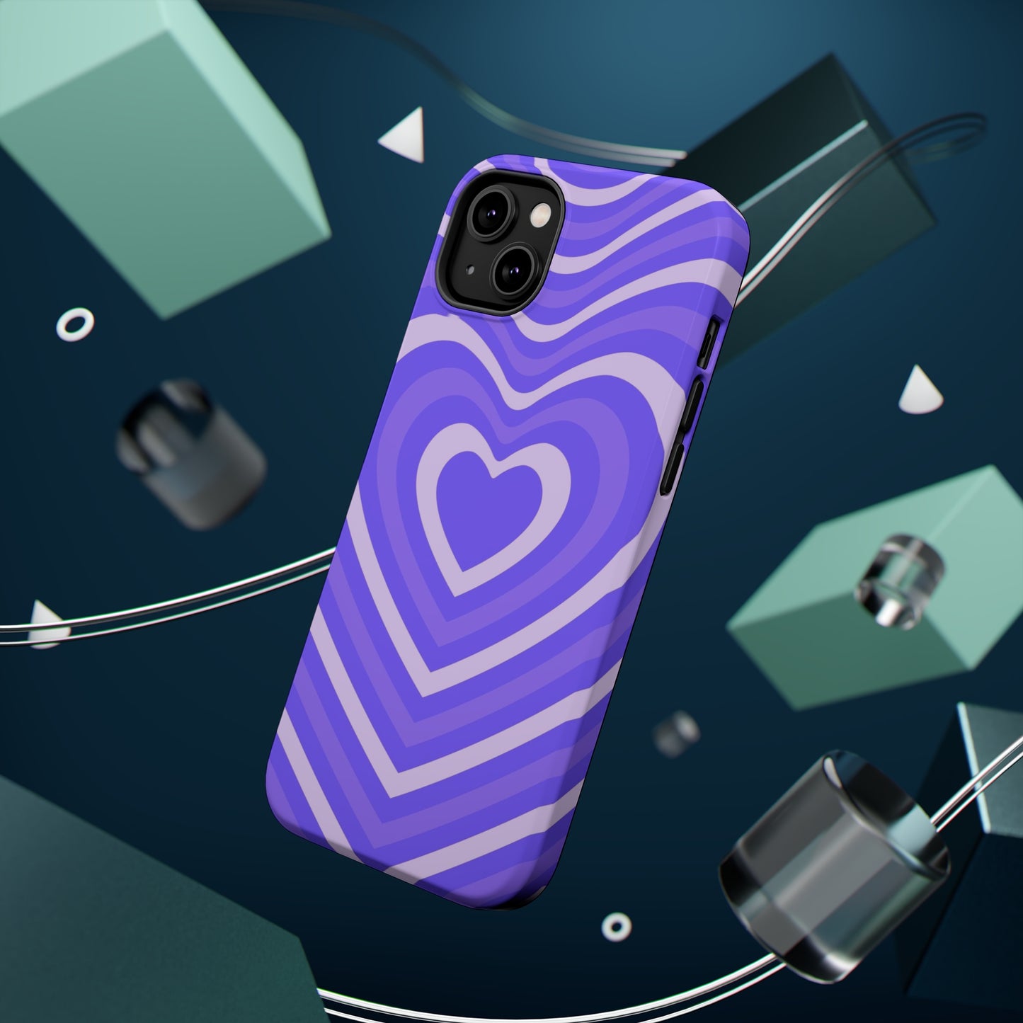 Violet Hearts HD Case (MagSafe)