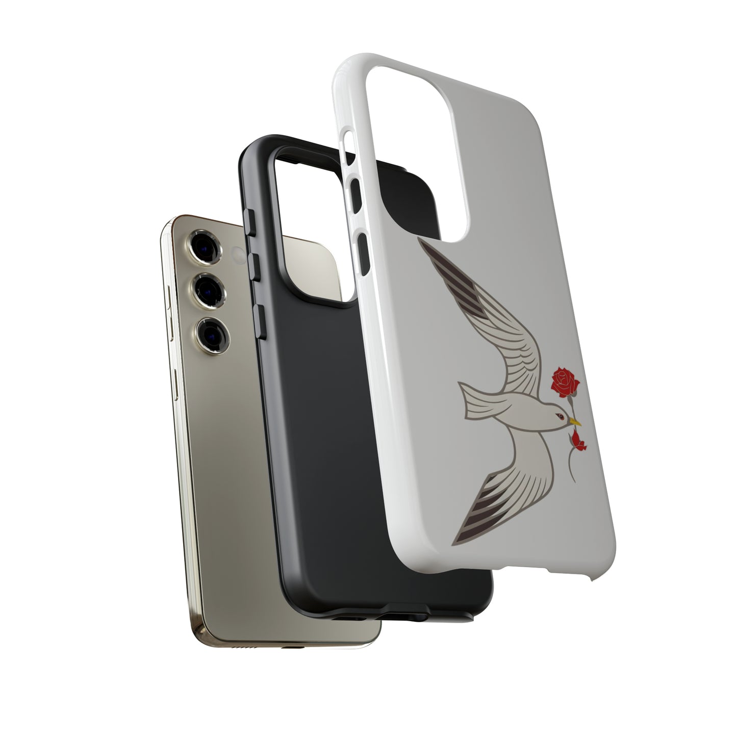 Love Dove Raw Milk HD Galaxy Case