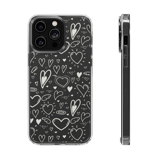 Dream Hearts Clear Case