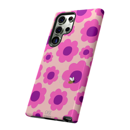 Pink Petunia HD Galaxy Case