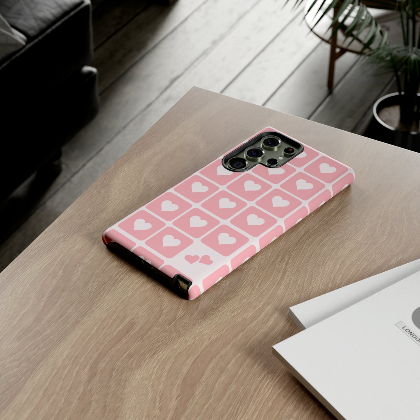 Pink Patterns HD Galaxy Case