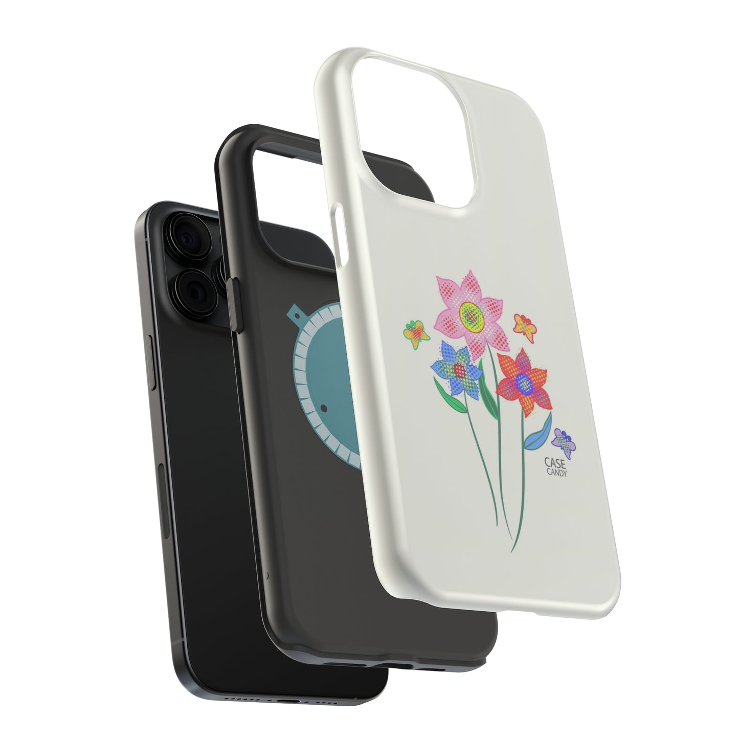 Digital Flowers Raw Milk HD Case (MagSafe)