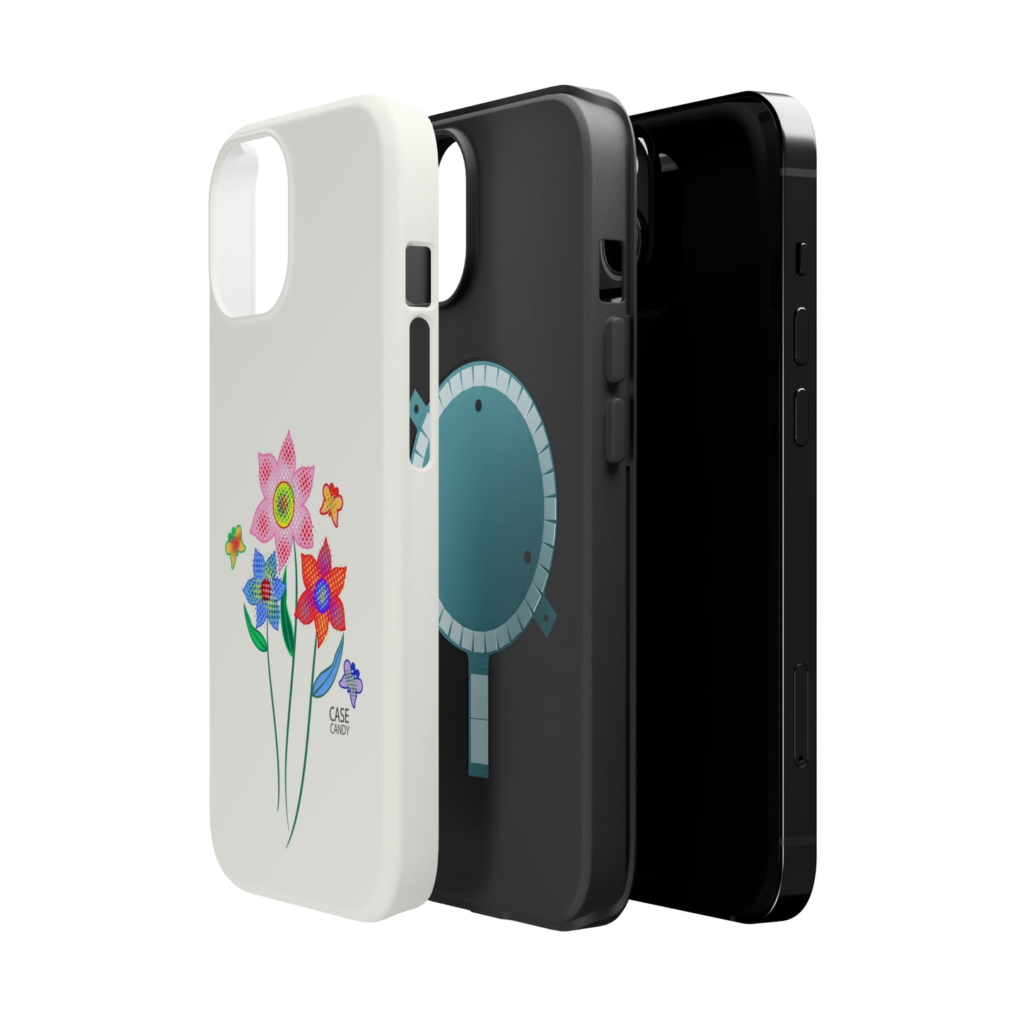 Digital Flowers Raw Milk HD Case (MagSafe)