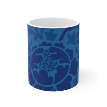 Blue Lace Mug