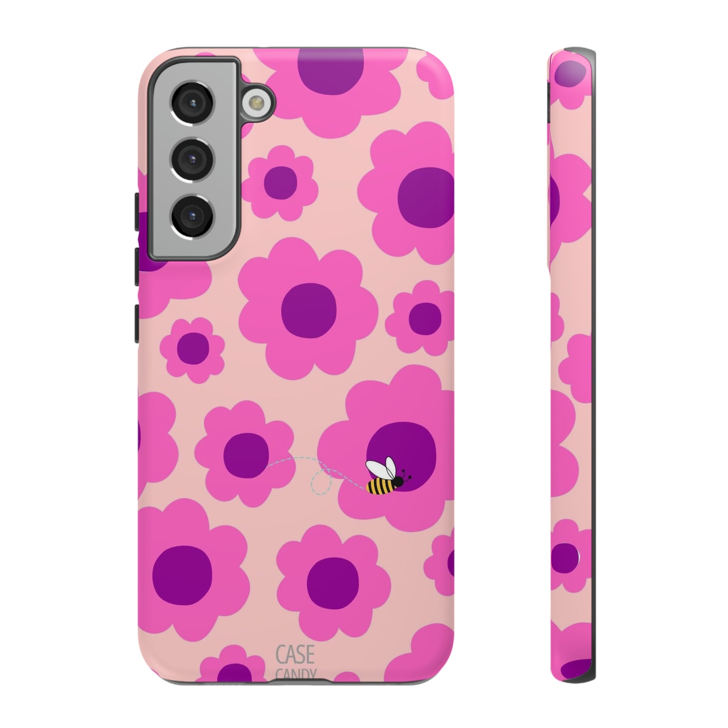 Pink Petunia HD Galaxy Case