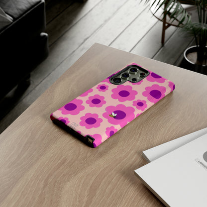 Pink Petunia HD Galaxy Case