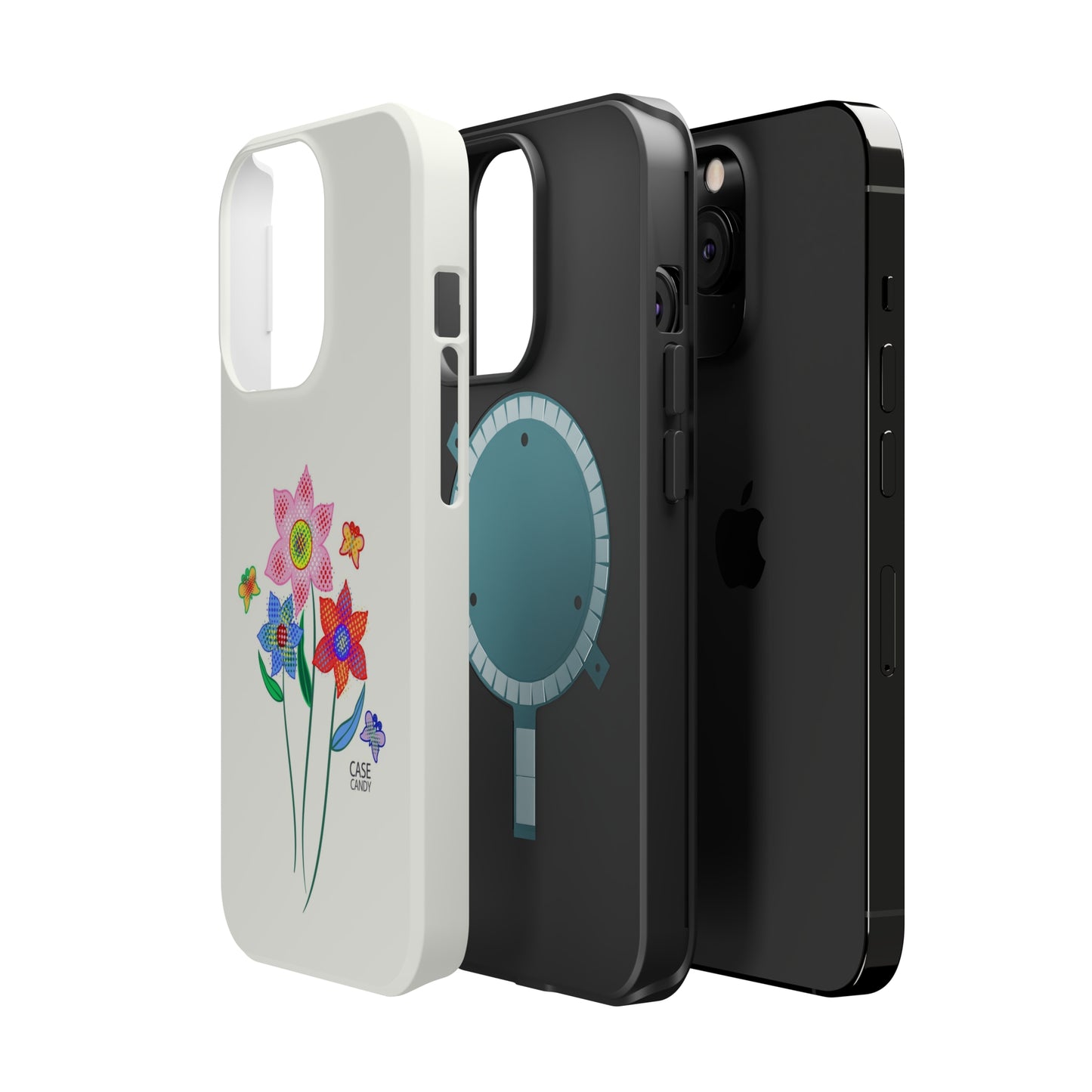 Digital Flowers Raw Milk HD Case (MagSafe)