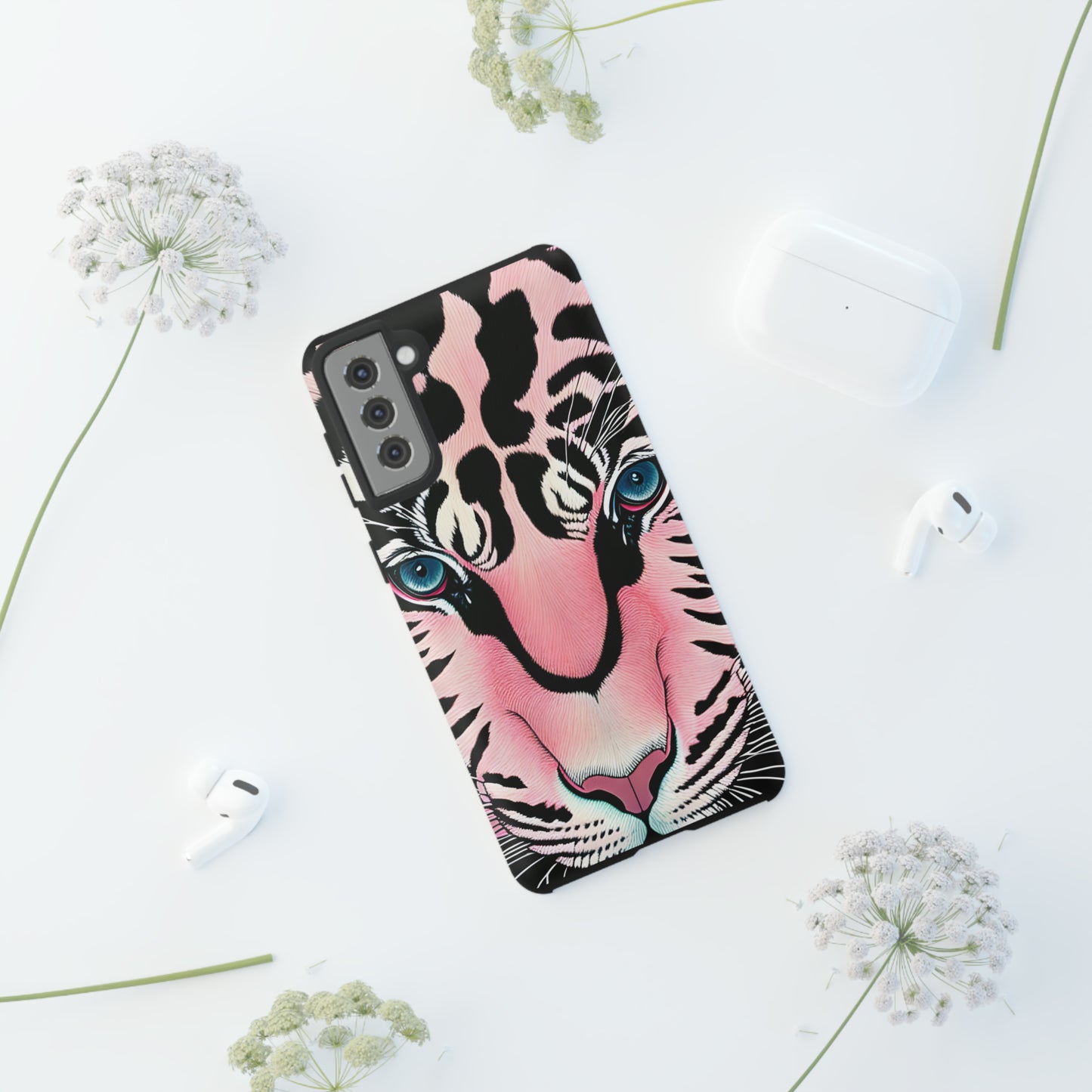 Pink Tiger HD Galaxy Case