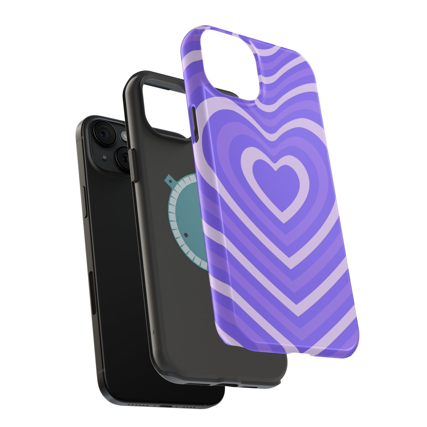 Violet Hearts HD Case (MagSafe)