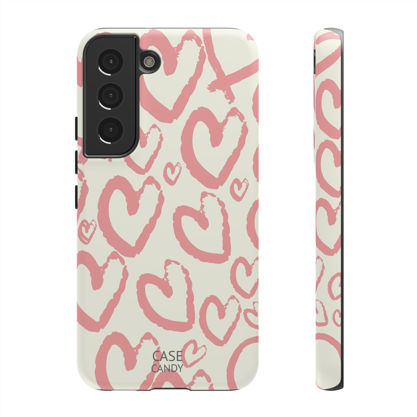 Scrappy Hearts HD Galaxy Case